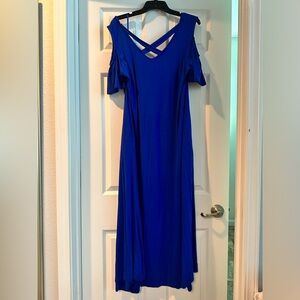 Royal Blue Maxie dress.